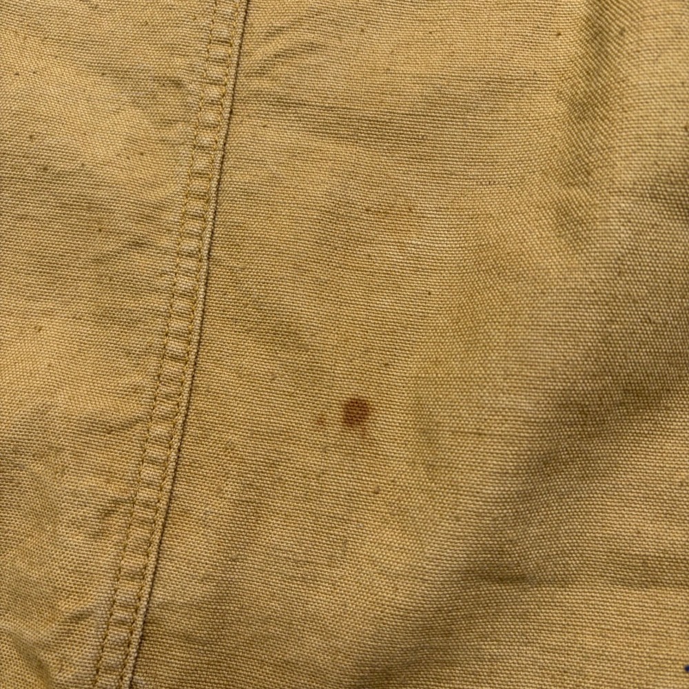 JC Higgins Hunting Vest Womens M Tan Sears Roebuck Vintage Canvas Shell Loops - Picture 7 of 11